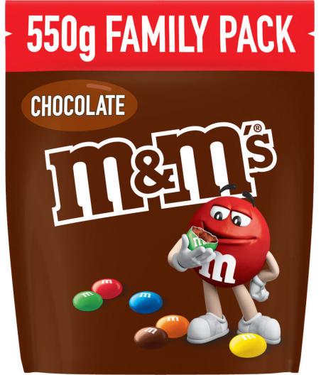 BONBON CHOCOLATS M&M'S 550G