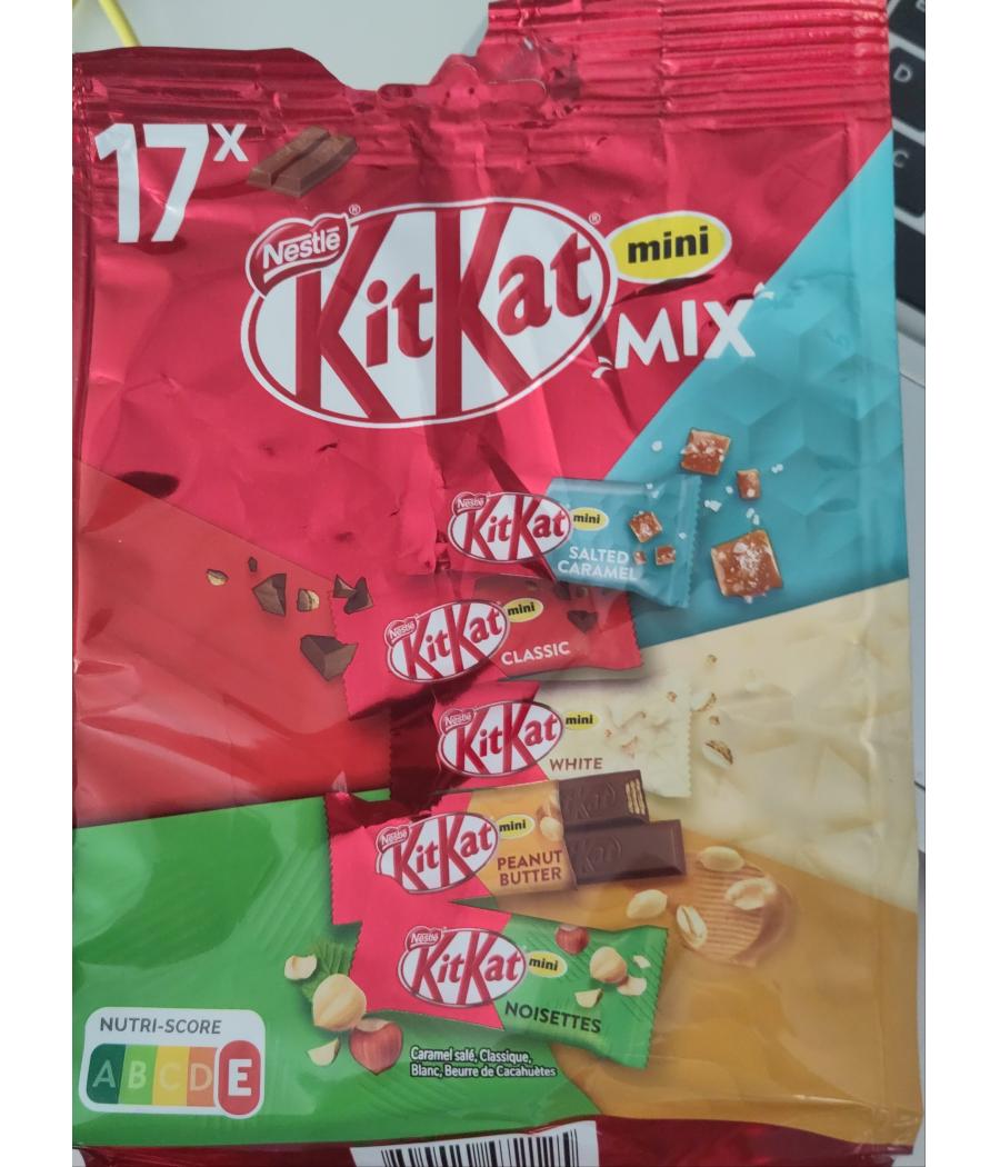 MIX MINI BARRE CHOCOLATEE KITKAT 240,9G