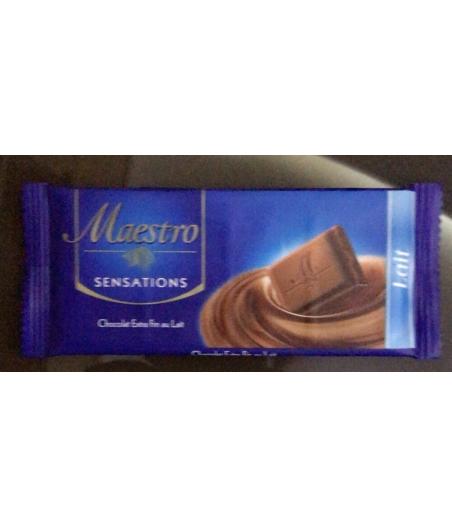 CHOCOLAT AU LAIT SENSATIONS MAESTRO 30G