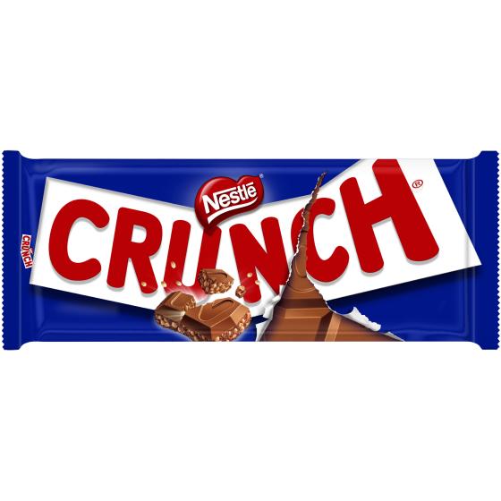 TABLETTE DE CHOCOLA AU LAIT CRUNCH NESTLE 100G