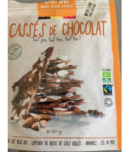 CASSES DE CHOCOLAT 120 G E