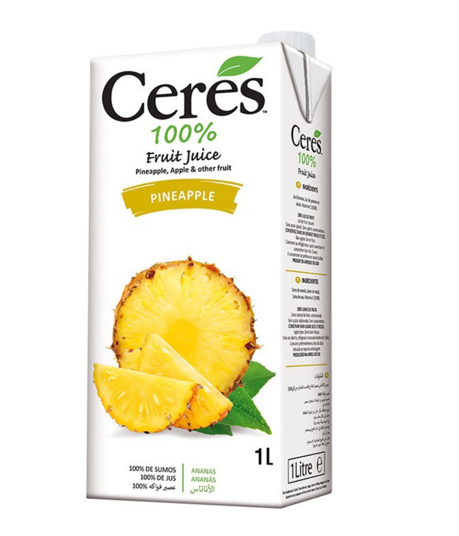 JUS D'ANANAS CERES 1L JUS D'ANANAS CERES 1L