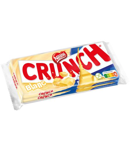 TABLETTE DE CHOCOLAT BLANC CRUNCH NESTLE 2X100G