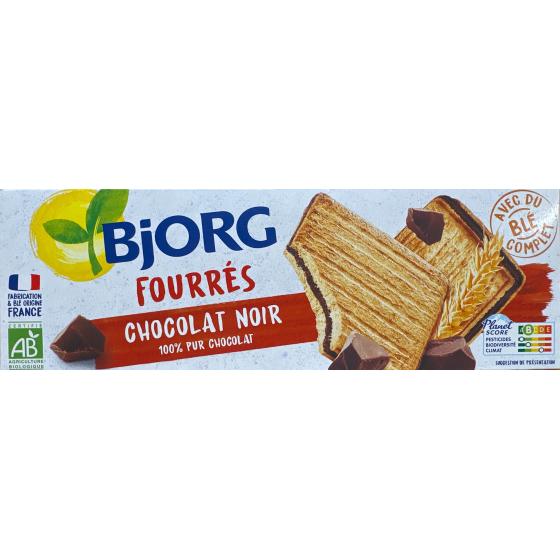 FOURRES CHOCOLAT NOIR BJORG 225G