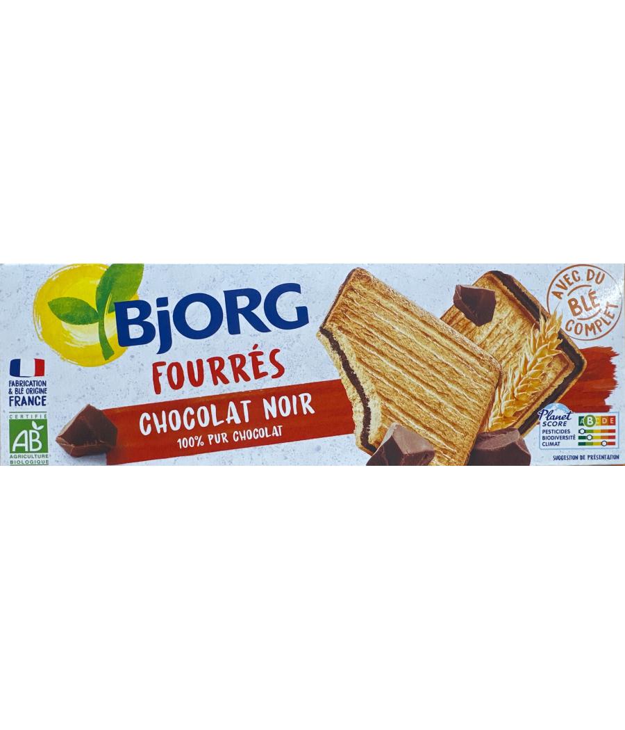 FOURRES CHOCOLAT NOIR BJORG 225G