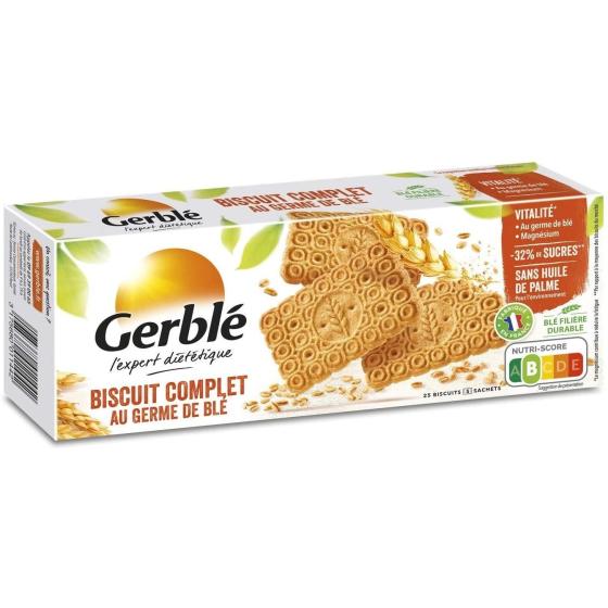 BISCUITS COMPLET AU GERME DE BLE GERBLE 210G