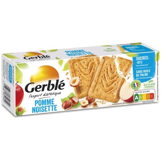 BISCUITS POMME NOISETTE GERBLE 230G