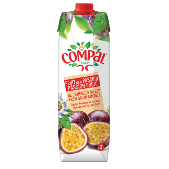 JUS COMPAL FRUIT DE LA PASSION 1L