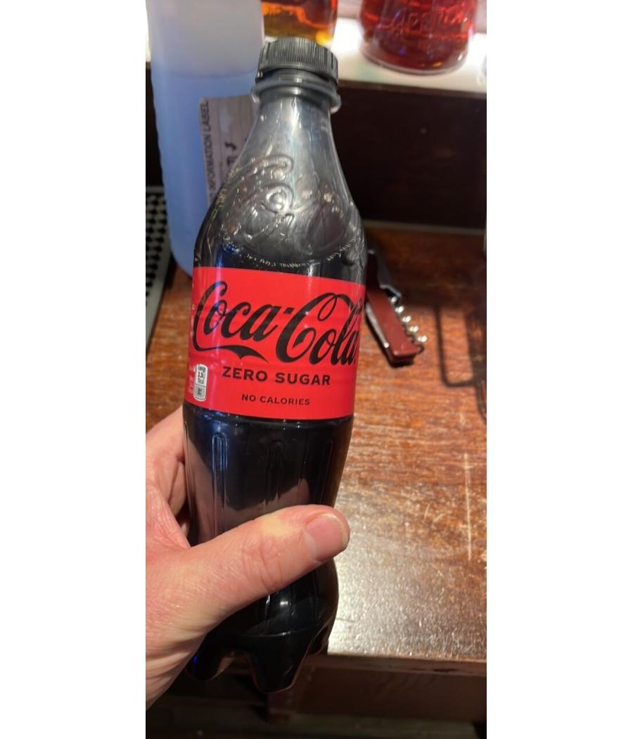 SODA ZERO SUCRE COCA-COLA 50CL