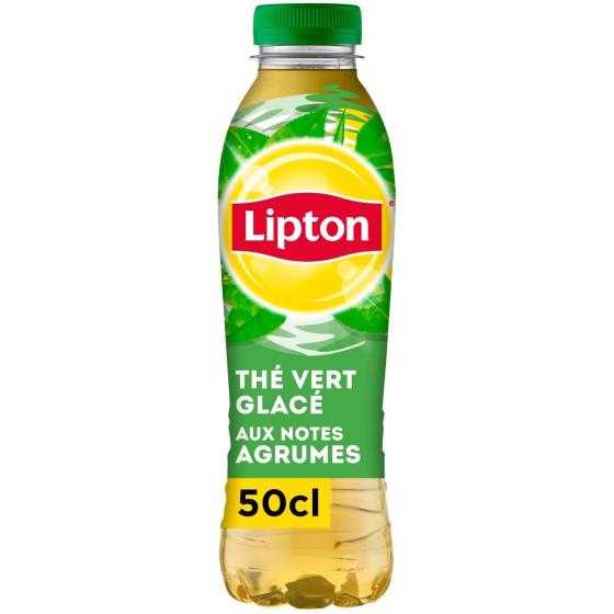 LIPTON THE VERT GLACE AUX NOTES AGRUMES 50CL