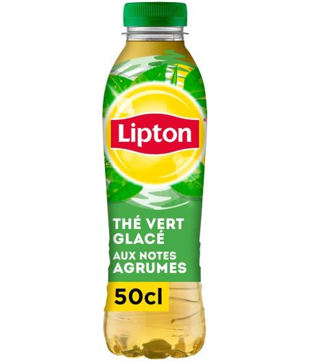 LIPTON THE VERT GLACE AUX NOTES AGRUMES 50CL