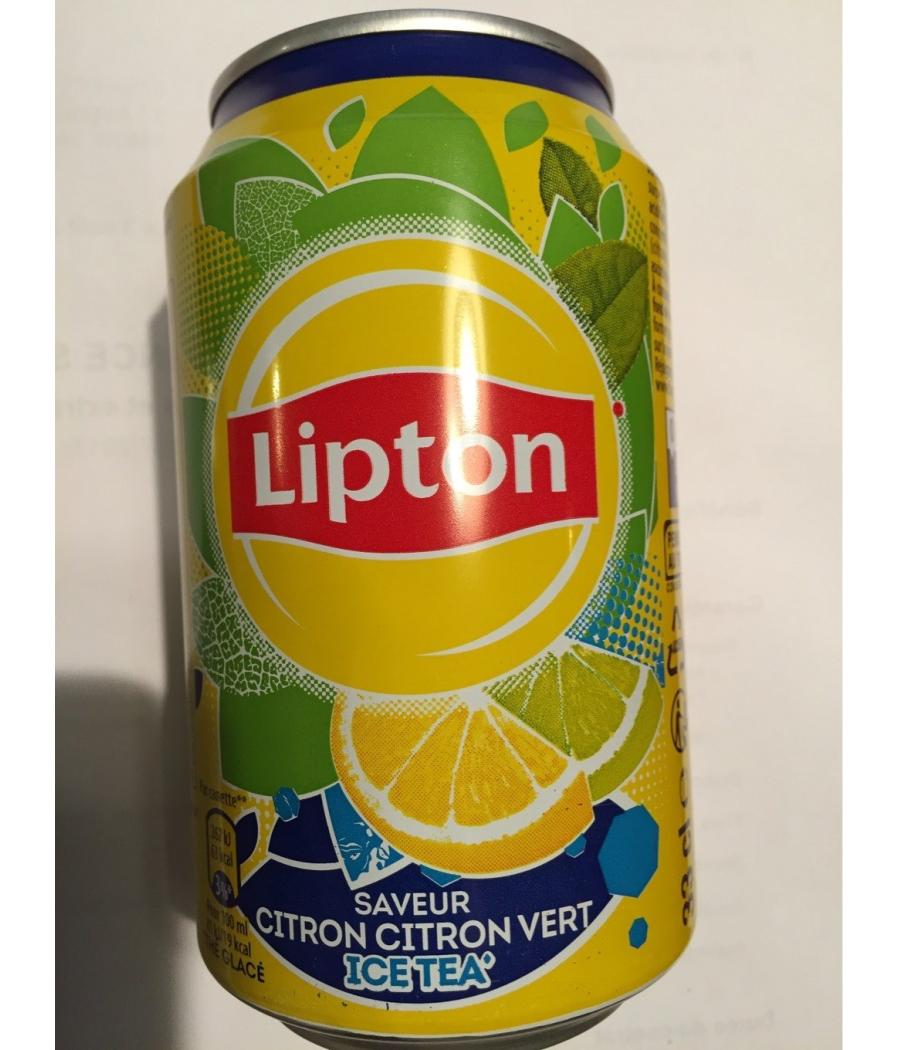 ICE TEA SAVEUR CITRON CITRON VERT  33CL