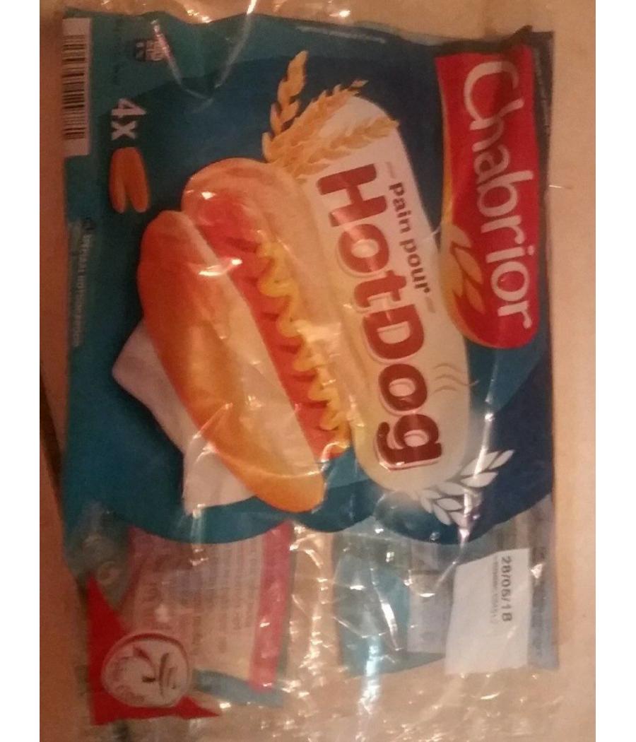 PAIN POUR HOTDOG  CHABRIOR 300G