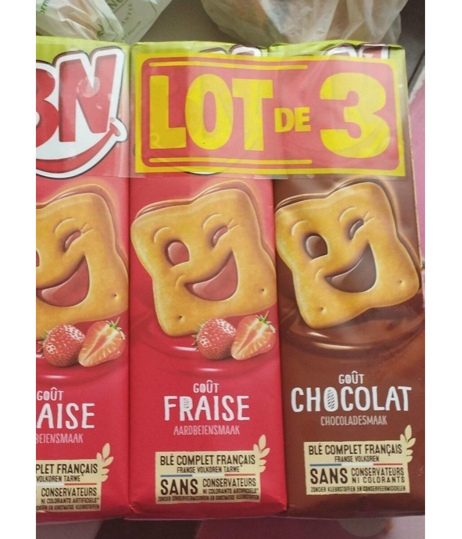 BISCUITS GOUT CHOCOLAT OU FRAISE 885G