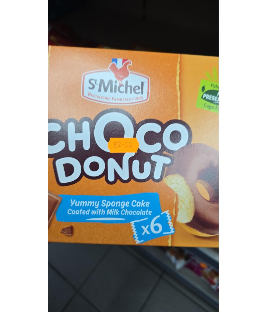 CHOCO DONUT STMICHEL 180G