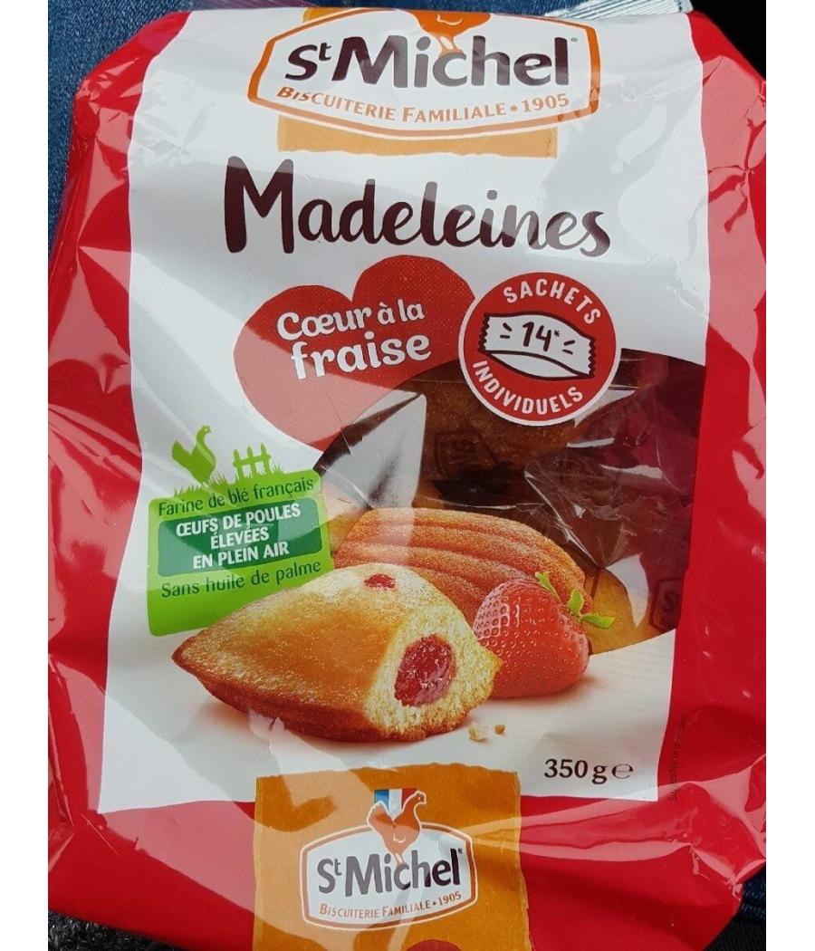 MADELEINES FRAISES STMICHEL 350G