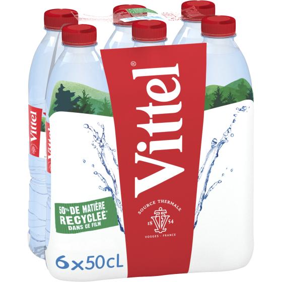 EAU DE SOURCE VITTEL 6X50CL