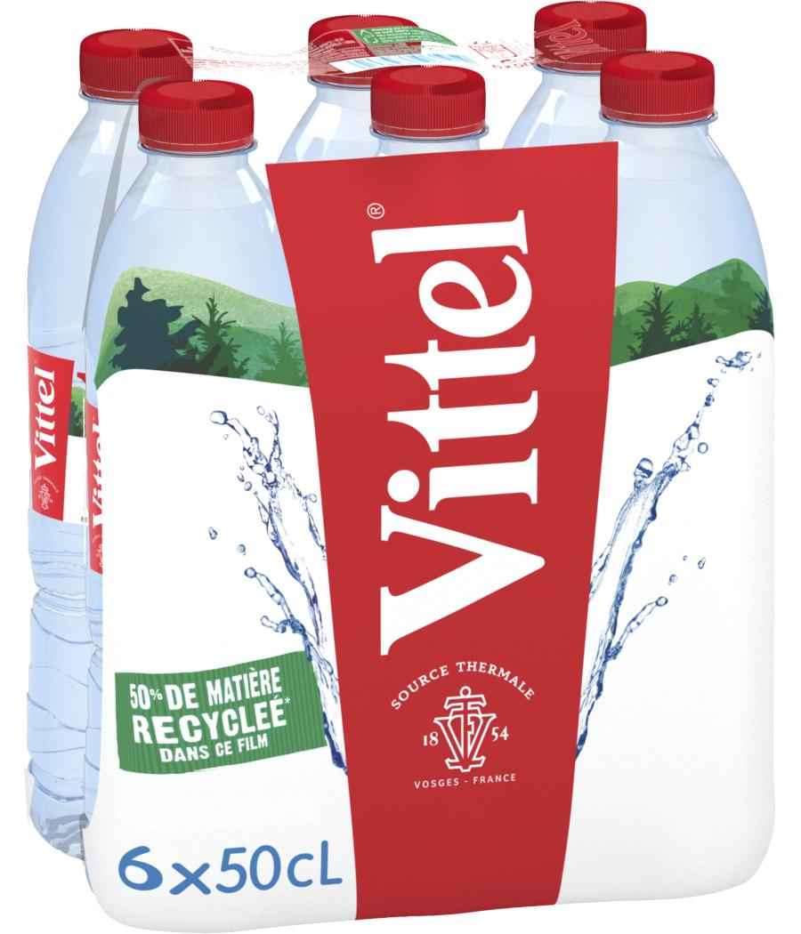 EAU DE SOURCE VITTEL 6X50CL