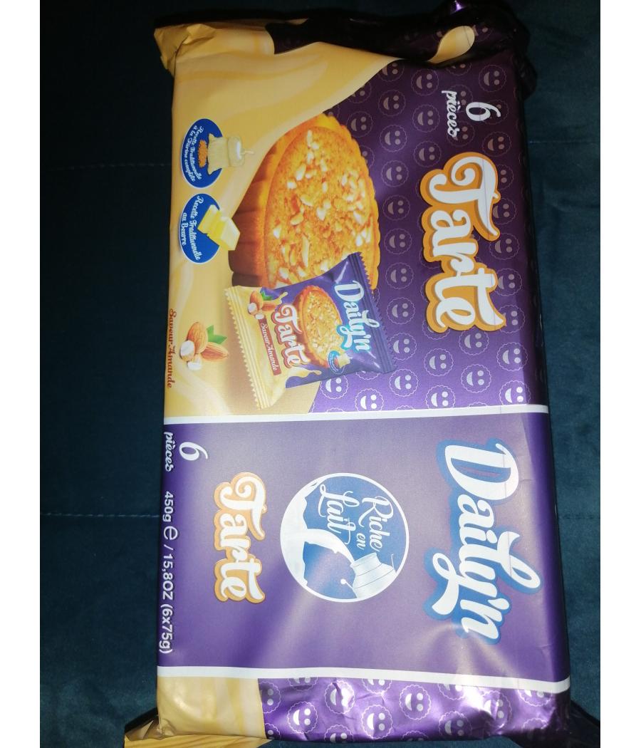 TARTE AMANDE DAILY'N 6X75G
