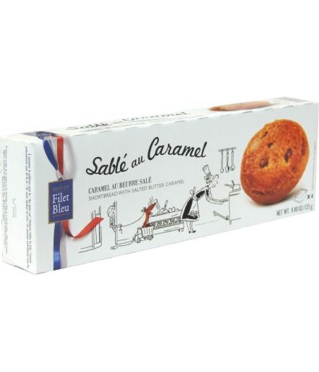 BISCUIT SABLES AU CARAMEL FILET BLEU 125G