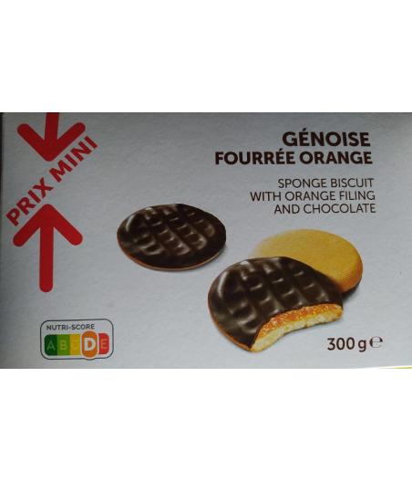 GENOISE FOURREE ORANGE PRIX MINI 300G