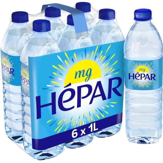 EAU DE SOURCE HEPAR 6X1L