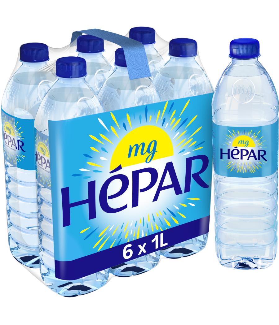 EAU DE SOURCE HEPAR 6X1L