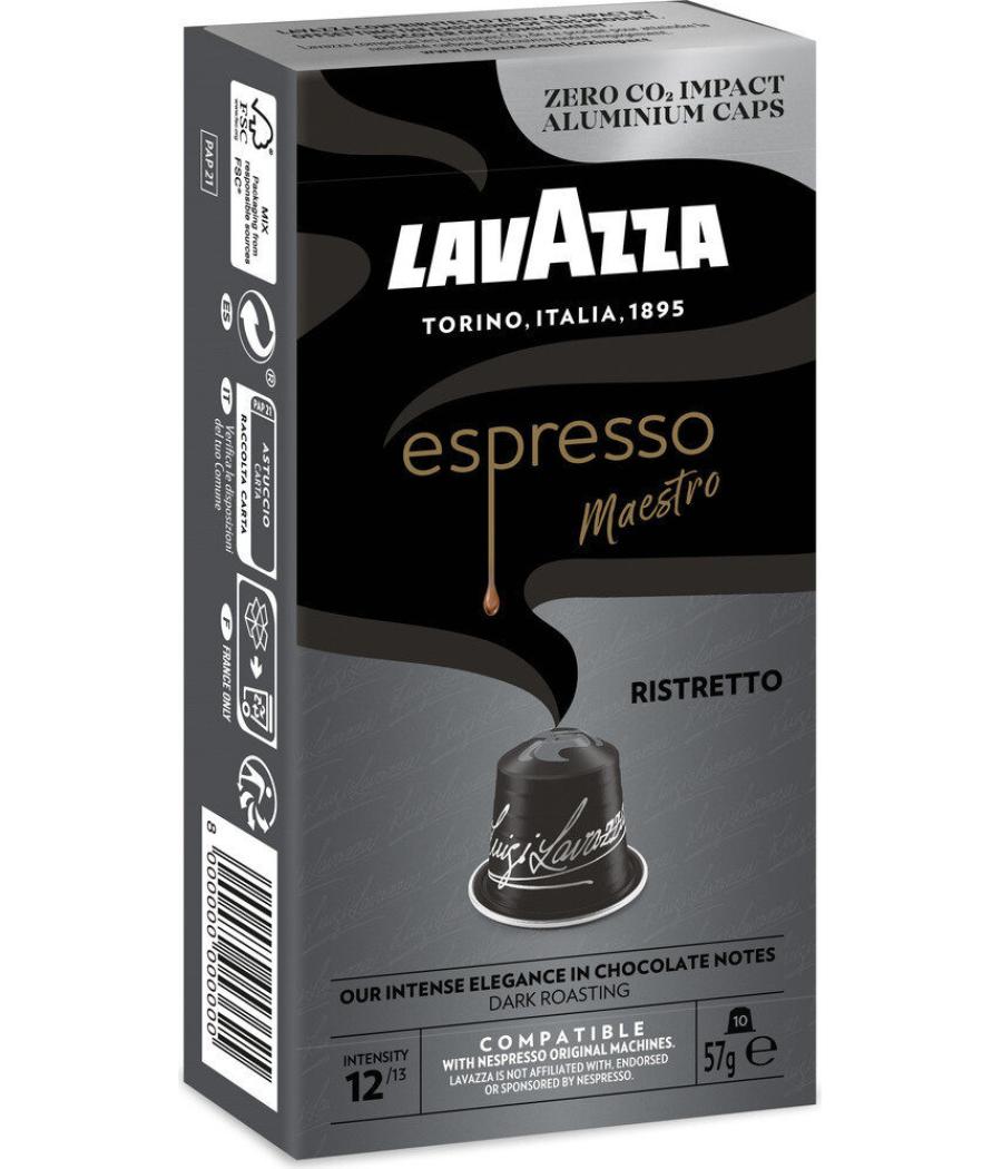 CAFE CAPSULE ALUMINIUM RISTRETTO LAVAZZA 55G