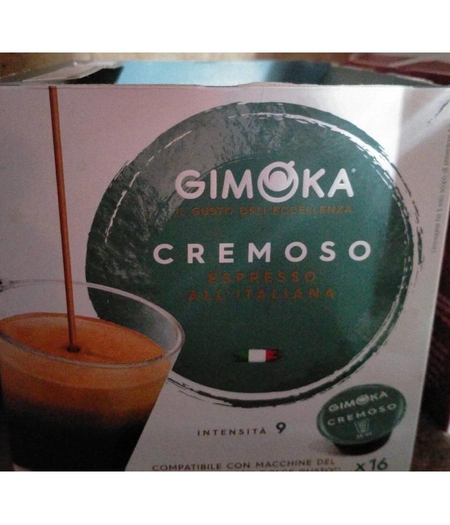 CAFE CREMOSO ESPRESSO GIMOKA INTENSE 9 X16