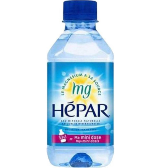 EAU DE SOURCE HEPAR MINI DOSE 8X33CL