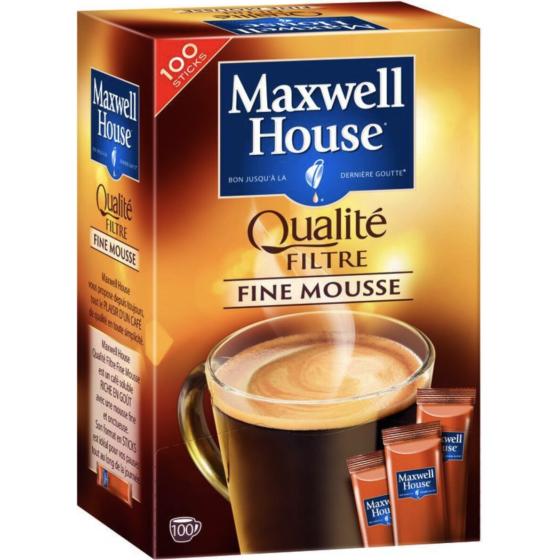 CAFE QUALITE FILTRE FINE MOUSSE MAXWELL HOUSE 180G