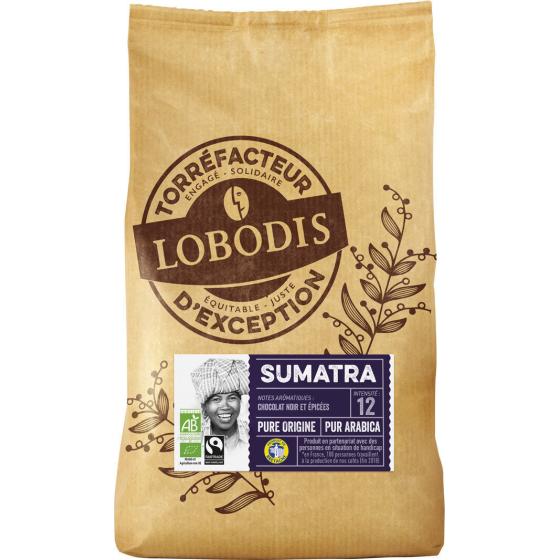 CAFE GRAINS SUMATRA BIO LOBODIS 500G