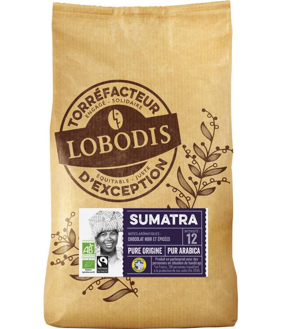 CAFE GRAINS SUMATRA BIO LOBODIS 500G