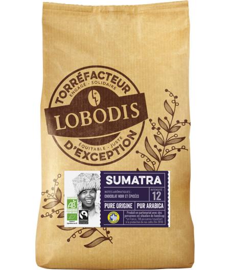 CAFE GRAINS SUMATRA BIO LOBODIS 500G