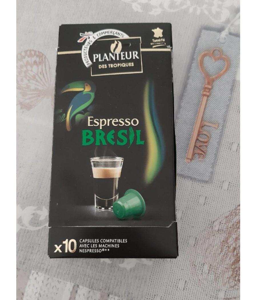 CAFE ESPRESSO BRESIL PLANTEUR 52G