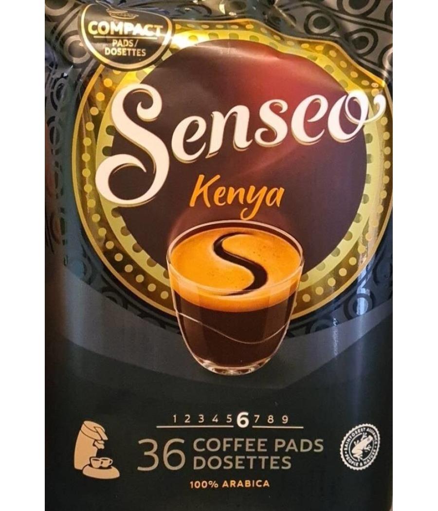 CAFE SENSEO KENYA 36 COFFEE PADS DOSETTES 250G
