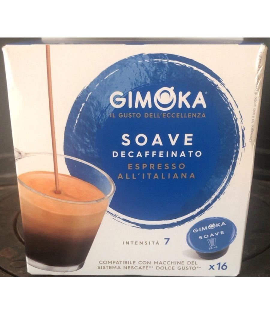 CAFE SOAVE DECAFFEINATO ESPRESSO GIMOKA X16
