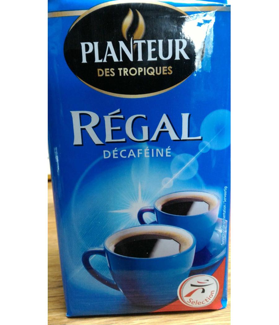 CAFE REGAL DECAFEINE PLANTEUR  DES TROPIQUES 250G