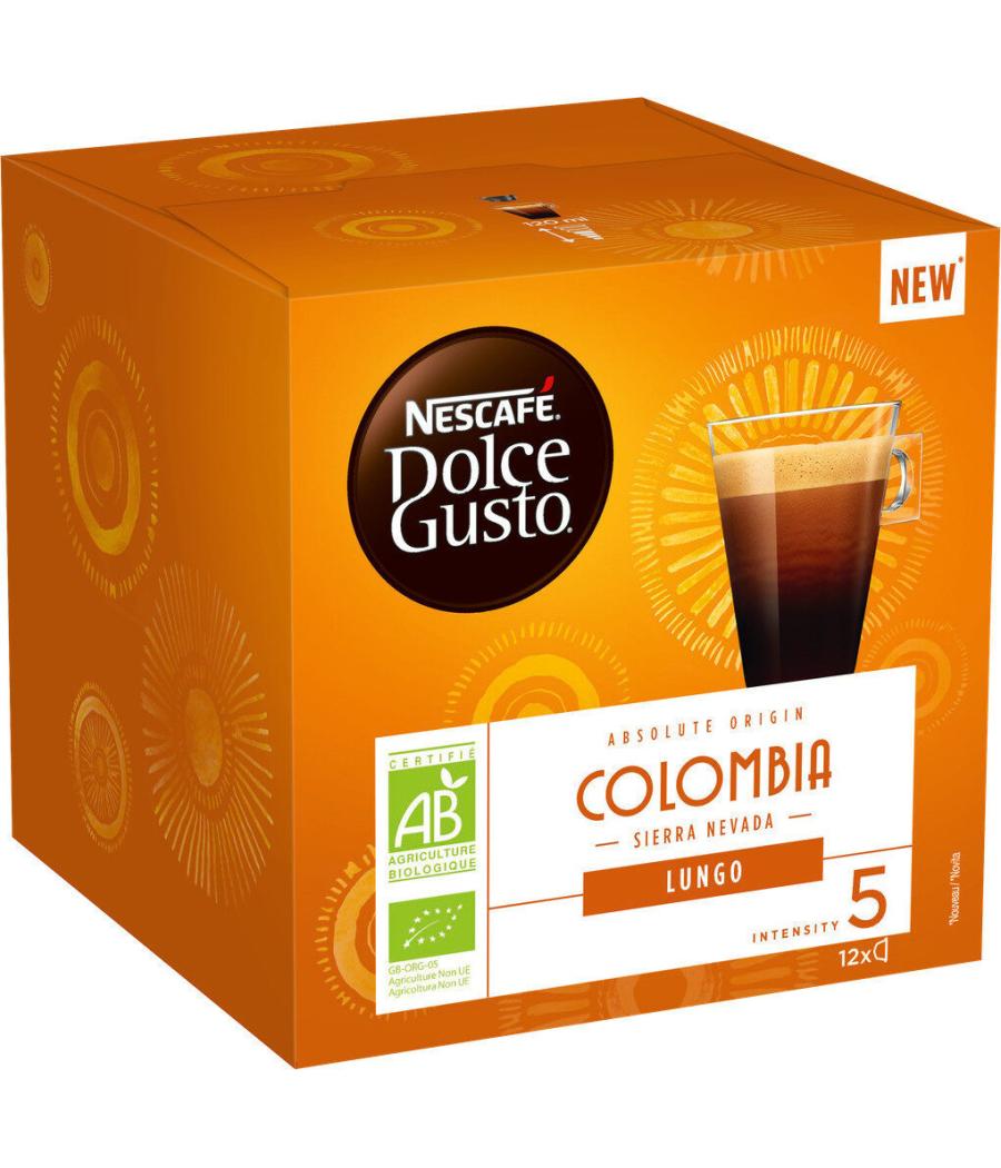 CAFE COLOMBIA DOLCE GUSTO BIO NESCAFE INTENSITY N°5 120G