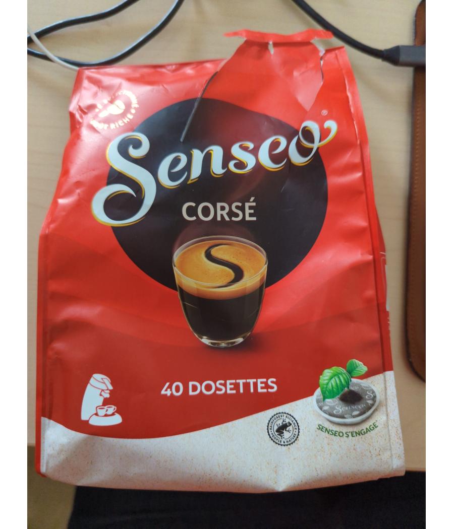 CAFE CORSE 40 DOSETTES SENSEO 277G