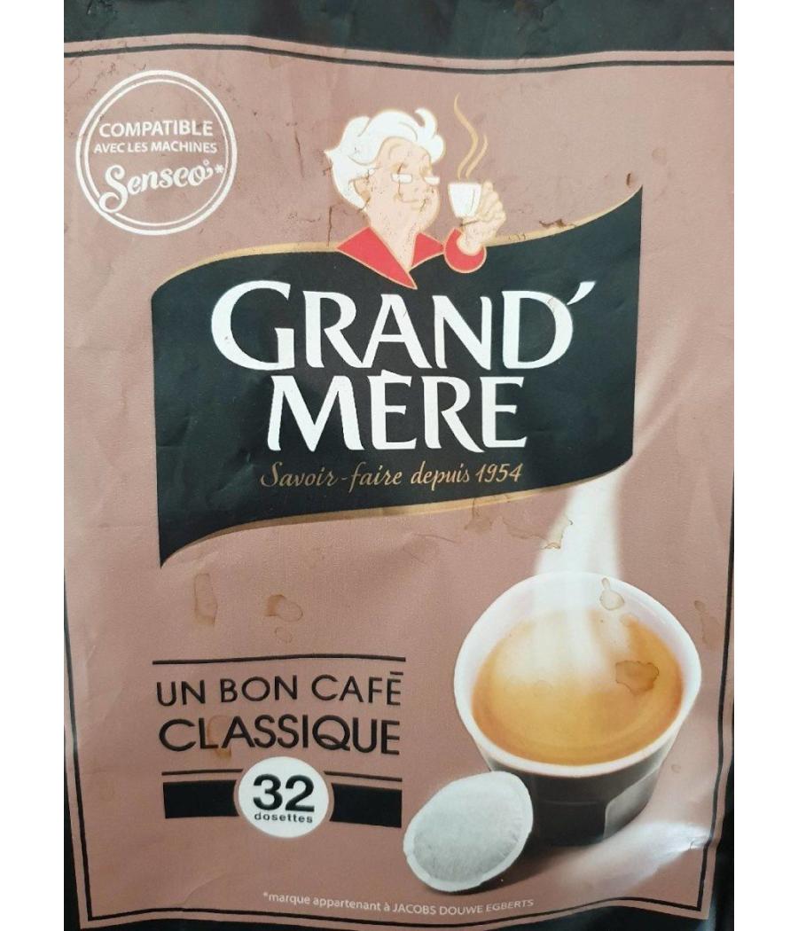 CAFE GRAND MERE CLASSIQUE POUR SENSEO 32 DOSETTES 211G