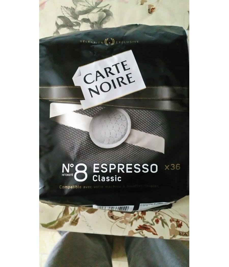 CAFE CARTE NOIRE SOUPLE ESPRESSO N8 X36