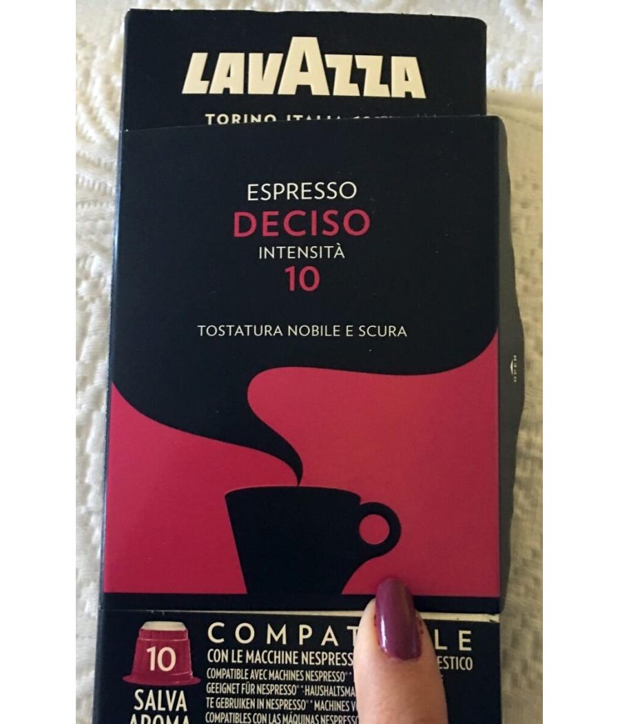 CAFE ESPRESSO DECISO INTENSIDAD 10 CAPSULAS 50G
