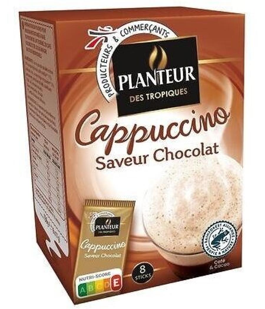 CAPPUCCINO SAVEUR CHOCOLAT PLANTEUR DES TROPIQUES 136G