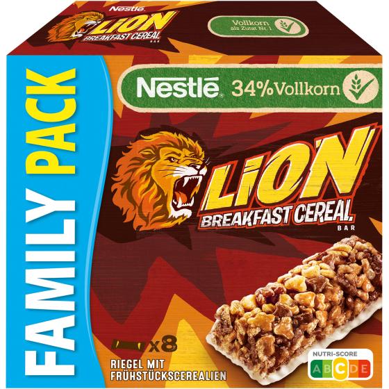 BARRES CEREALES LION 8X25G