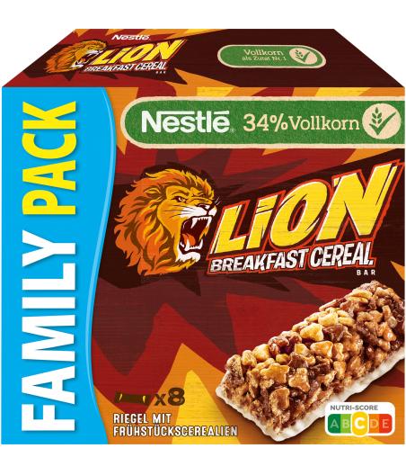 BARRES CEREALES LION 8X25G