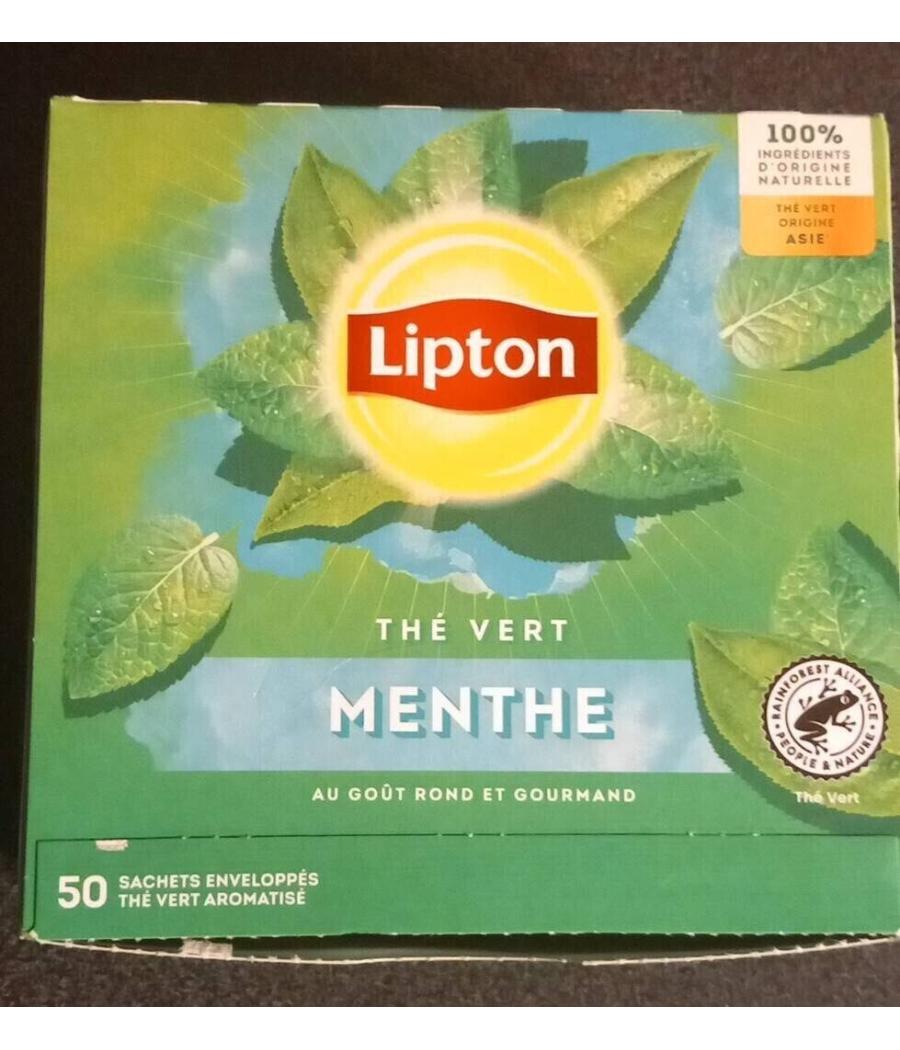 THE VERT MENTHE LIPTON 50SACHETS 80G