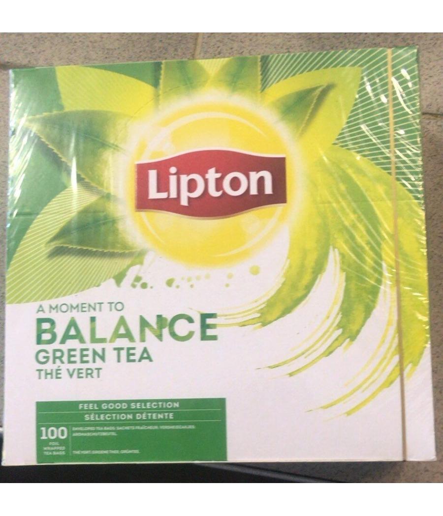 THE VERT BALANCE LIPTON 100 SACHETS 130G