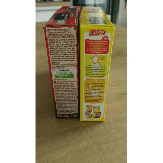 CEREALES 6 RECETTES LE LOT DE 6 180 G 40 G