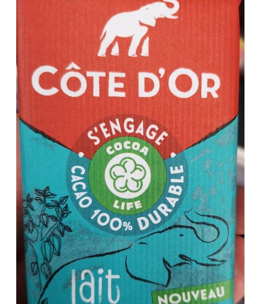 COTE D\'OR COCOA LIFE 2 X 75 G